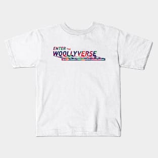 Woollyverse Logo Paint 2 Kids T-Shirt
